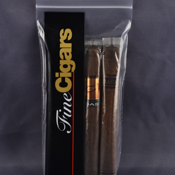 Fine Cigar Zipper Lock Bag