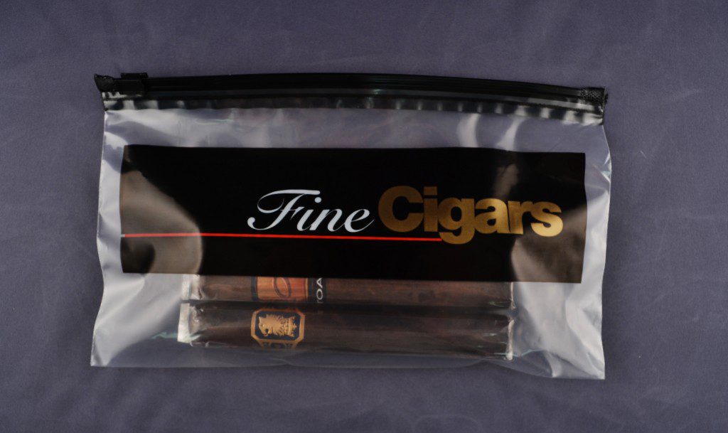 Fine Cigar Slider lock Bag
