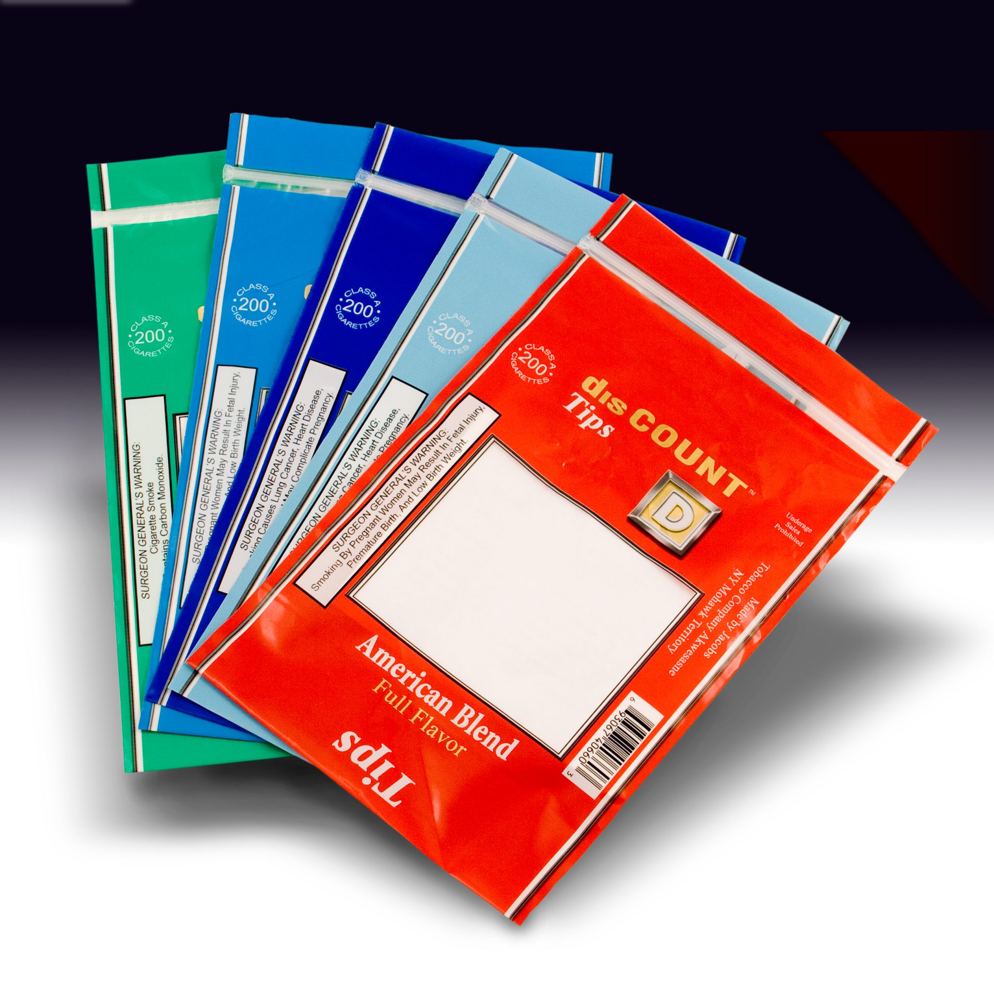 Custom Printed Tobacco and Cigar Bag Gallery Bags of Bags