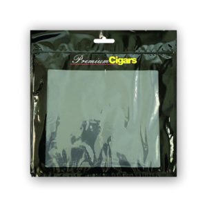 Poly Zipper Cigar Bag 3 x 10, 1000 Fine Clear Plastic Bags for Cigars, 2  Mil