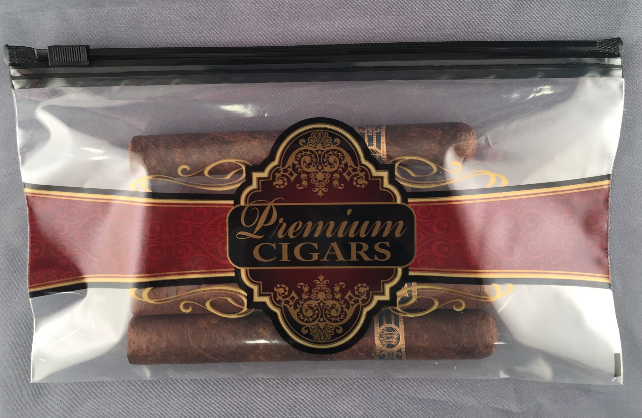 Premium Cigar Slider Lock Bag Bags Of Premium Cigar Slider Lock Bag