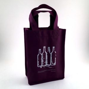 Non Woven 2 Bottle Wine Bag