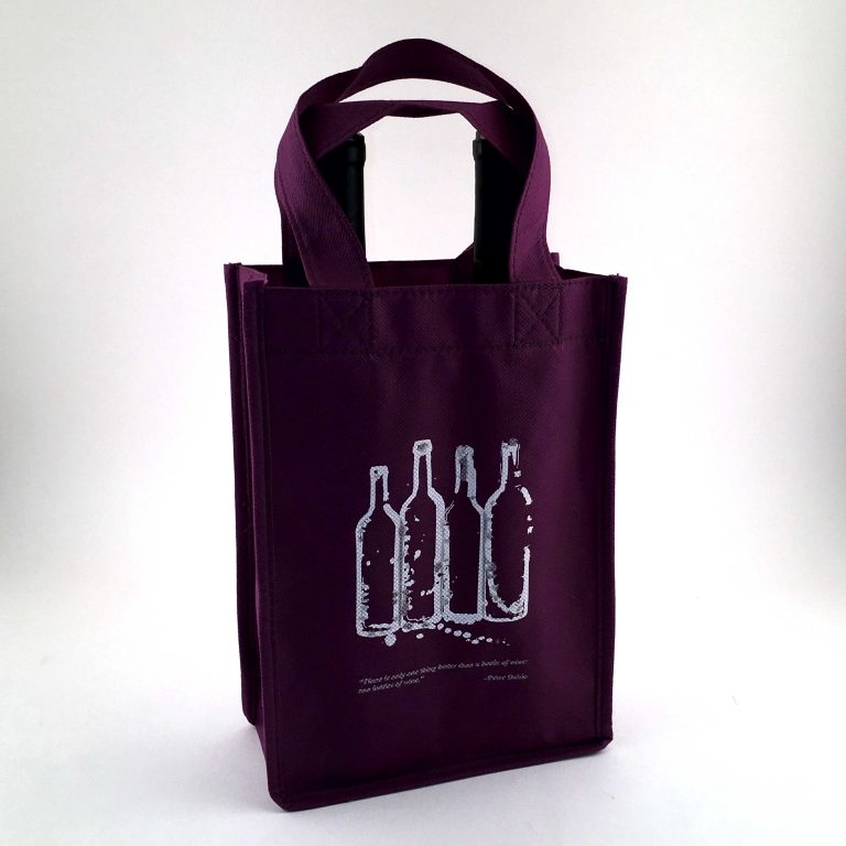 Non Woven 2 Bottle Wine Bag