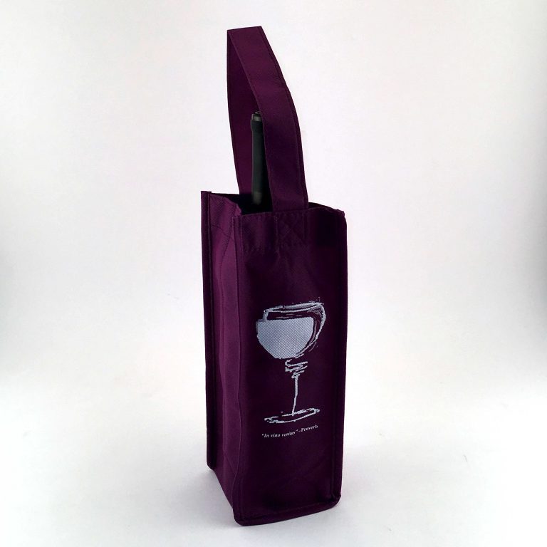 Non Woven 1 Bottle Wine Bag